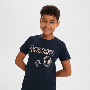 Sinsay - T-Shirt - Marineblau - Jungs - 5884X-59X