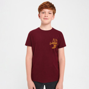 Sinsay - Koszulki 2 pack - Bordowy - chłopiec - 5886X-83X