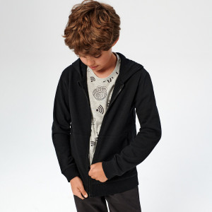 Sinsay - Felpa con zip - Nero - Bambino - 5890X-99X