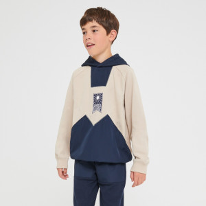 Sinsay - Bluza z kapturem - Beżowy - chłopiec - 5896X-80X