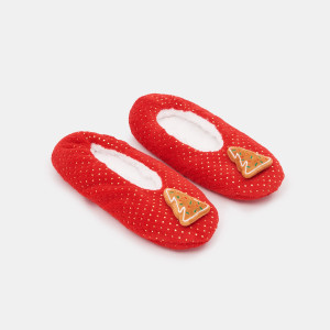 Sinsay - Kapcie - Czerwony - damski - 5899K-33X