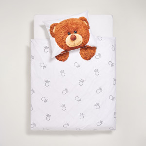 Sinsay - Komplet pościeli - Biały - uniseks - 590AD-00X