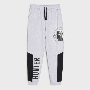 Sinsay - Spodnie dresowe jogger Star Wars - Szary - chłopiec - 5931X-85X