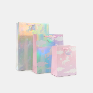 Sinsay - Geschenktasche, 3er-Pack - Bunt - unisex - 5959K-MLC