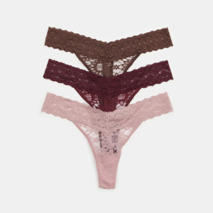 Sinsay - Tangaslips, 3er-Pack - Bunt - damen - 6011U-MLC