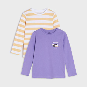 Sinsay - Koszulki 2 pack - Biały - chłopiec - 6012R-00X