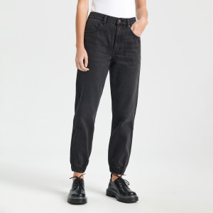 Sinsay - Jeansy jogger - Czarny - damski - 6192J-99J