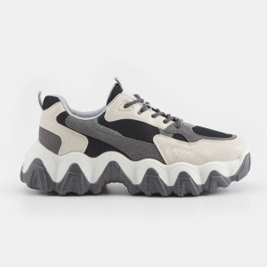 Sinsay - Sneakersy - Szary - damski - 6218Z-86X