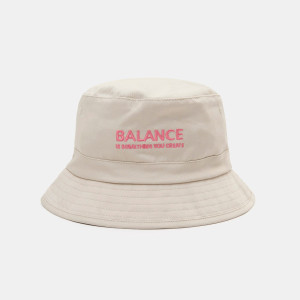 Sinsay - Bucket hat - Krém - Női - 6256K-02X