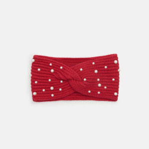 Sinsay - Opaska na głowę - Czerwony - damski - 6265K-33X