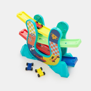 Sinsay - Mini rampa z samochdzikami - Wielobarwny - chłopiec - 6312P-MLC