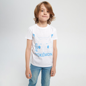 Sinsay - Koszulka Pokémon - Biały - chłopiec - 6333R-00X