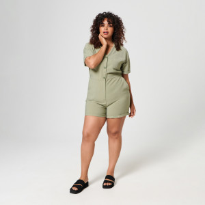 Sinsay - Overal - Khaki - dámské - 6335F-79X
