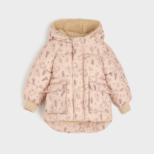 Sinsay - Kurtka ocieplana - Kremowy - chłopiec - 6409R-02X