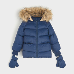 Sinsay - Kurtka z ociepleniem - Granatowy - chłopiec - 6411R-59X