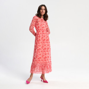 Sinsay - Geblümtes Maxikleid - Bunt - damen - 6435T-MLC