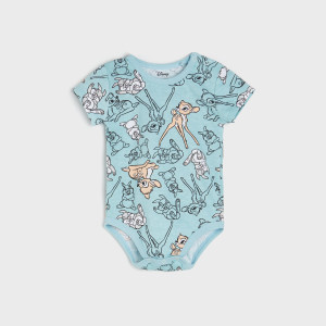 Sinsay - Body Disney - Turkusowy - dziewczynka - 6532M-65X