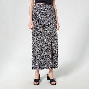 Sinsay - Spódnica midi - Czarny - damski - 6537T-99X