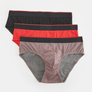 Sinsay - Slipy 3 pack - Wielobarwny - męski - 6550Y-MLC