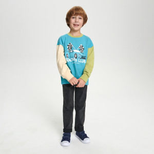 Sinsay - Bluza - Niebieski - chłopiec - 6577X-55X