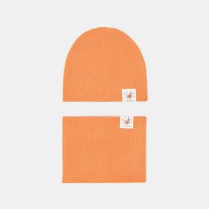 Sinsay - Súprava čiapky beanie a komína - Béžová - Chlapec - 6582C-08X