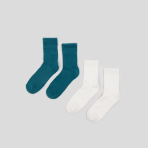 Sinsay - Skarpetki 2 pack - Wielobarwny - damski - 6584K-MLC