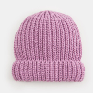 Sinsay - Czapka beanie - Fioletowy - dziewczynka - 6597C-45X