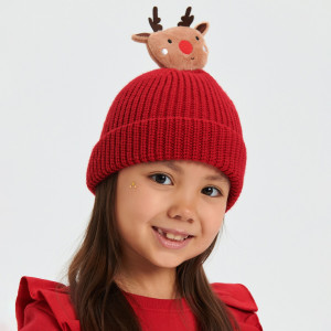Sinsay - Czapka - Czerwony - dziewczynka - 6603C-33X