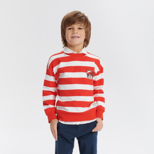 Sinsay - Bluza Gdzie jest Wally? - Czerwony - chłopiec - 6606X-33X