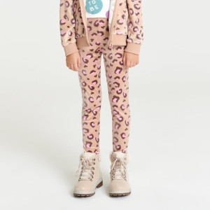 Sinsay - Legginsy - Beżowy - dziewczynka - 6723X-08X