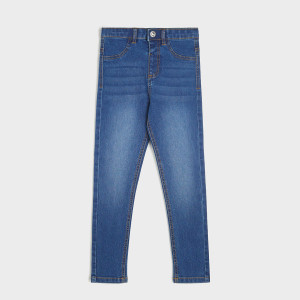 Sinsay - Jeansy skinny - Niebieski - dziewczynka - 6787Z-55J