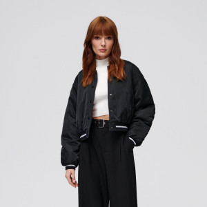 Sinsay - Kurtka bomberka oversize - Czarny - damski - 6794A-99X