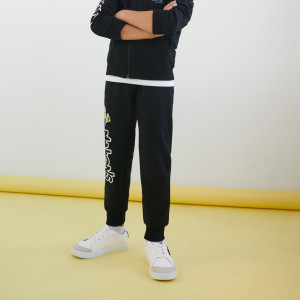 Sinsay - Spodnie dresowe jogger Minionki - Czarny - chłopiec - 6813M-99X