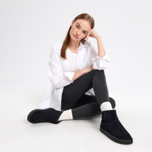 Sinsay - Śniegowce - Czarny - damski - 6827K-99X