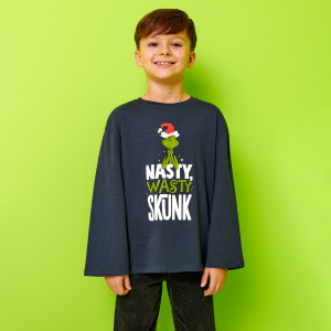 Sinsay - Koszulka Grinch - Granatowy - chłopiec - 6833Y-58X