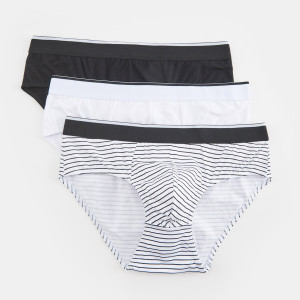 Sinsay - Slipy 3 pack - Wielobarwny - męski - 6842F-MLC