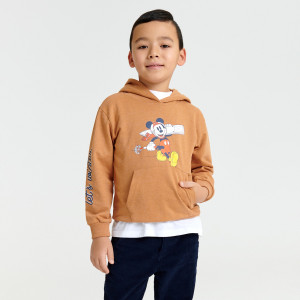 Sinsay - Hoodie Mickey Mouse - Beige - Jungs - 6852Y-80X