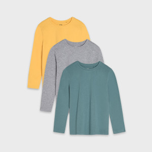 Sinsay - Koszulki 3 pack - Wielobarwny - chłopiec - 6879X-MLC