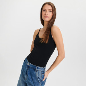 Sinsay - Top - Czarny - damski - 6926F-99X