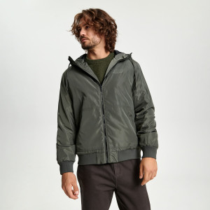 Sinsay - Kurtka z kapturem - Khaki - męski - 6934C-87X