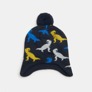 Sinsay - Czapka z pomponem - Granatowy - chłopiec - 6954F-59X