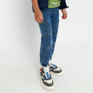 Sinsay - Jeansy jogger - Niebieski - chłopiec - 6966Z-55J