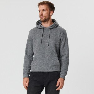Sinsay - Bluza z kapturem - Szary - męski - 6977D-9MM