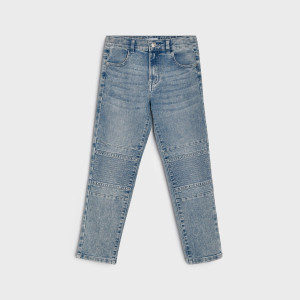 Sinsay - Jeansy Biker - Niebieski - chłopiec - 7006C-52J