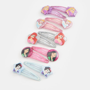 Sinsay - Spinki do włosów Disney 6 pack - Wielobarwny - dziewczynka - 7039R-MLC