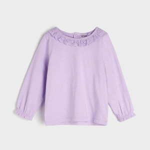 Sinsay - Koszulka - Fioletowy - dziewczynka - 7067C-04X