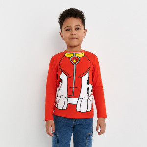 Sinsay - Koszulka Psi Patrol - Czerwony - chłopiec - 7087Z-33X