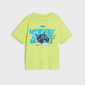 Sinsay - Koszulka Batman - Żółty - chłopiec - 7098Z-13X