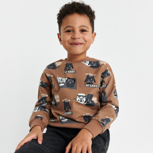 Sinsay - Bluza Star Wars - Brązowy - chłopiec - 7116Z-84X