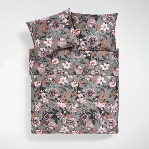 Sinsay - Komplet pościeli bawełnianej - Jasny szary - uniseks - 7147X-09X